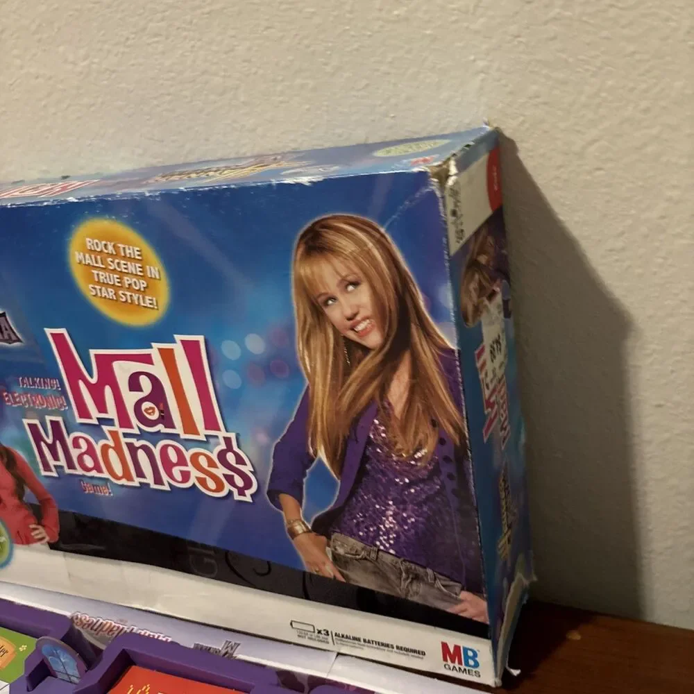 Disney Hannah Montana Electronic Mall Madness Game Hasbro 2008